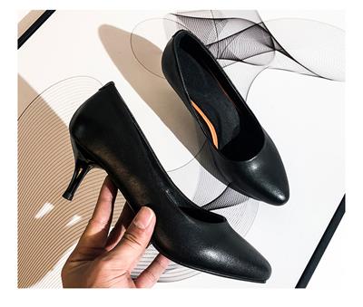 黑色工作鞋定制设计 工鞋