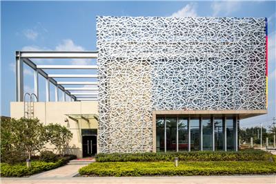 娱乐场所外墙雕刻铝单板天津生产加工制作铝单板