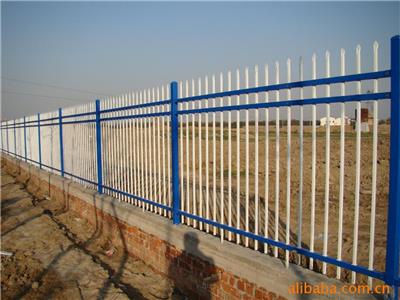 兰州锌钢护栏围墙护栏铁艺别墅花园院墙围栏金属栏杆户外篱笆栅栏