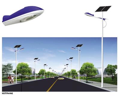 龙岩6米6米太阳能路灯 风光互补路灯