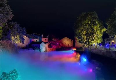 景区亮化公司提供专业的水景灯光设计