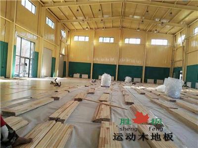 北京实木运动地板品种齐全 实木篮球场地板 尺寸精准