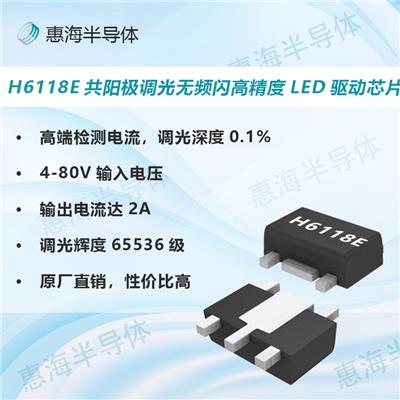 LED驱动IC 电流可达到1.5A 支持PWM模式调光 可替换PT4115