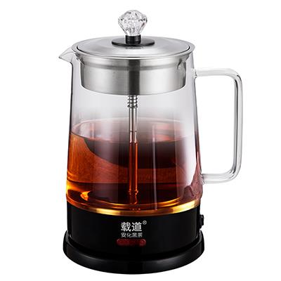 载道煮茶器大容量1.8L蒸汽黑茶壶安化黑茶壶厂家批发