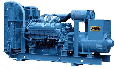 供应三菱柴油发电机组 520kW～2,200kW