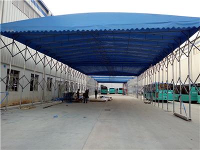 武汉中恒达电动雨棚 活动雨棚库篷雨棚尺寸制作精良