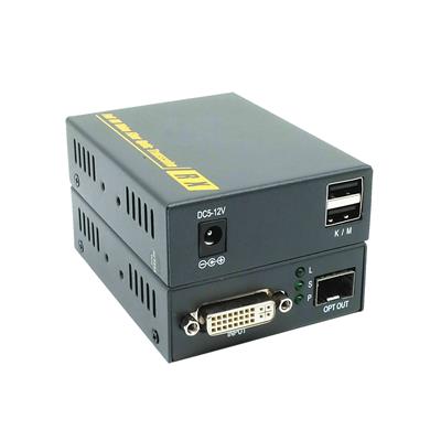 DVI KVM数字无压缩光纤延长器光延长器、光端机、无压缩、非压缩、数