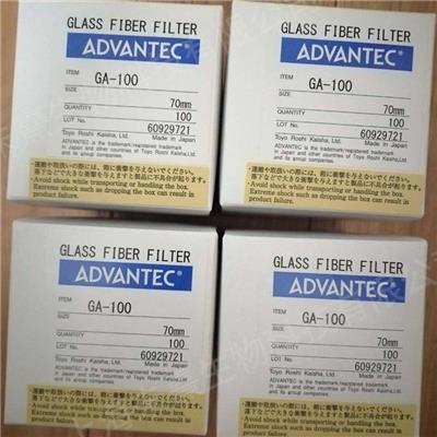 ADVANTEC东洋GA100玻璃纤维滤纸直径70mm GA100/70mm