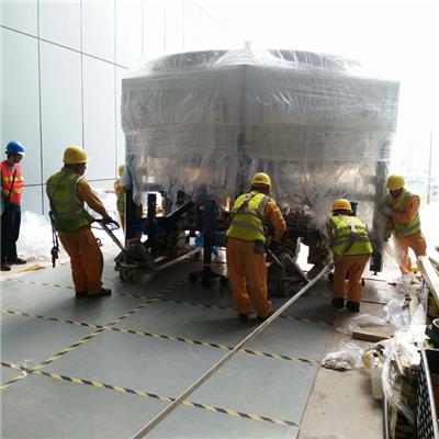 明通集团180吨注塑机吊装卸车搬运安装 合肥明通专业 高效