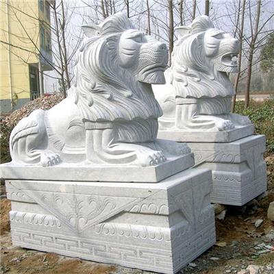 崇义玻璃钢石狮子 北京狮 全国均可发货