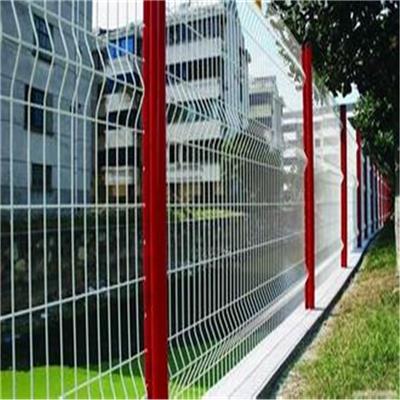 三角折弯护栏网园林防护网小区围栏桃形护栏网规格可定制