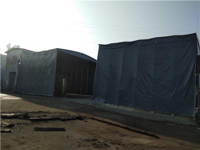 达州伸缩式雨棚厂家 仓储移动雨篷价格-安全放心