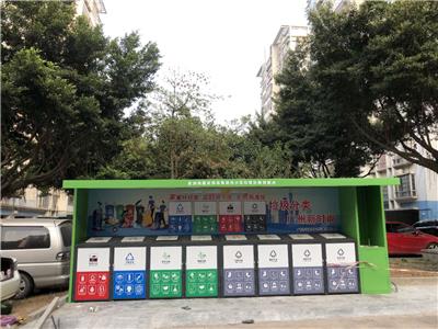 广州不锈钢垃圾分类宣传栏