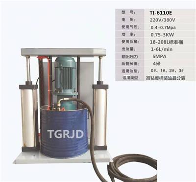 TI-6110E大流量电动黄油机高压油脂定量加油机电动黄油枪油脂泵厂家