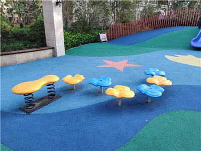 舟山游乐场塑胶地坪设计施工 塑胶地面