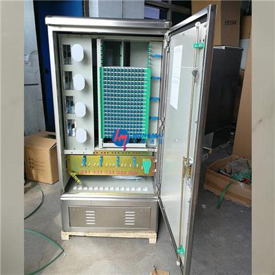 中国电信720芯不锈钢光交箱生产型