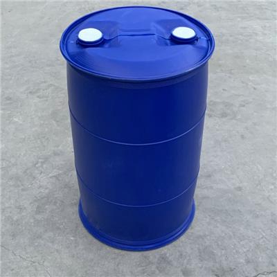 利新塑料100升塑料桶蓝色双环100公斤塑料桶蓝色圆桶