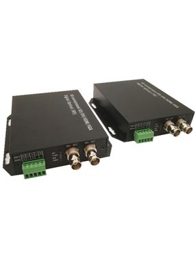 新锐视听 SD/HD/3G-SDI视频光端机+串口RS485+串口RS232+音频+本地输出
