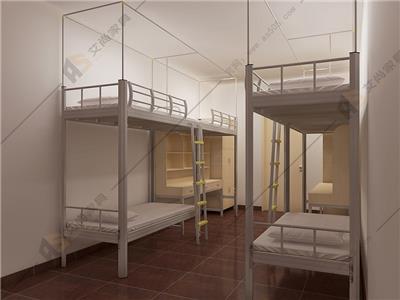 学生公寓床采购 双层公寓床 免费出设计图纸