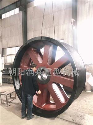 辽宁工厂加工生产定做皮带轮 Φ2530*1000mm 支持非标皮带轮定制 矿山设备备件 传动件