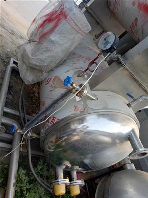 二手喷淋式杀菌锅 二手油漆涂料设备回收 二手多效循环蒸发器回收