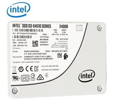 Intel D3 S4510 240GB企业级固态硬盘