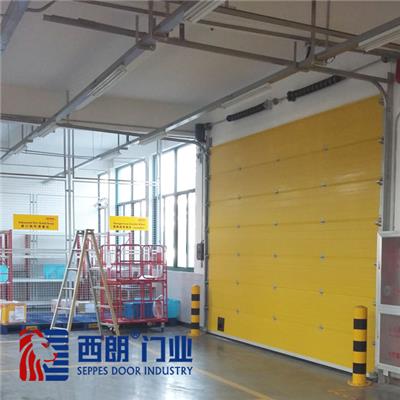 提供上海新建厂房快速防盗工业柔性提升门