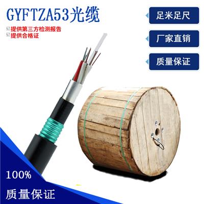 GYFTZA53光缆，非金属重铠装阻燃光缆，GYFTZA53光缆