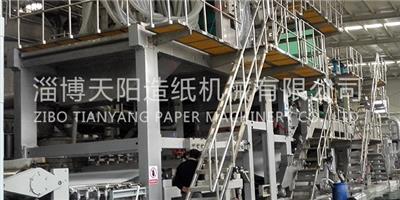 淄博无纺材料用斜网造纸机械 淄博天阳造纸机械供应