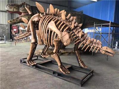 仿真恐龙硅胶模型 恐龙骨架就选自贡祥龙艺术