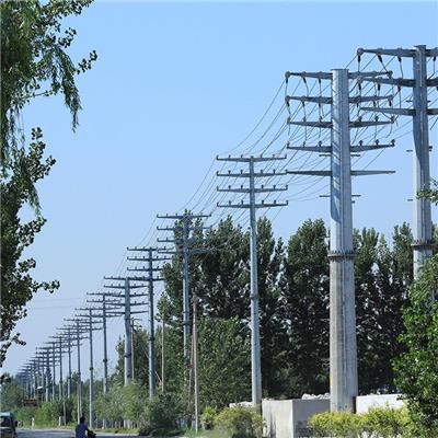 临汾市110kv双回路电力钢杆厂家 电力钢杆设计