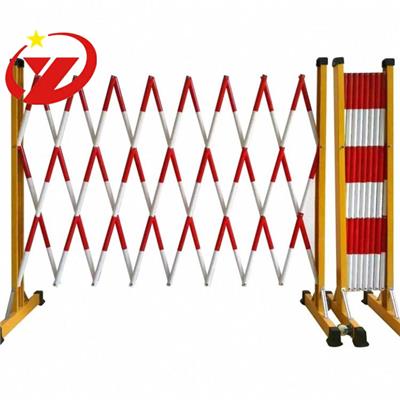 红白伸缩围栏供应 铁马护栏价格 不锈钢伸缩围栏厂家生产