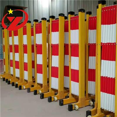 厂家定制组合绝缘围栏 磁吸警示带价格 伸缩移动式围栏厂家生产