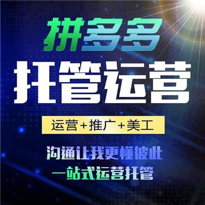 西青拼多多代运营正规团队小组美工车手文案策划运营