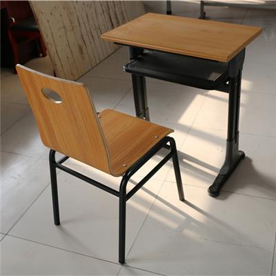 单人学生课桌椅 固定式课桌椅 非升降课桌椅 课桌椅定制定做生产厂家