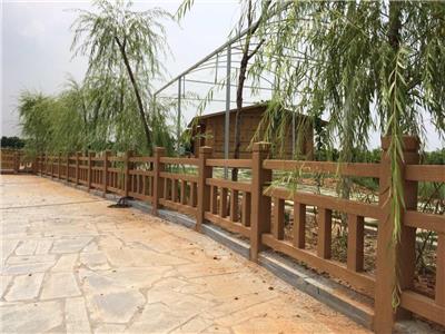 上海仿木栏杆 上海仿木栏杆制造商设计效果美观