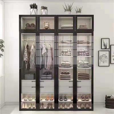 20较简窄边框 加厚玻璃框展厅衣柜鞋柜定制 较简铝型材厂家