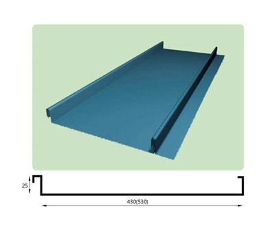 山东亚泰25-400型铝镁锰矮立边金属屋面板