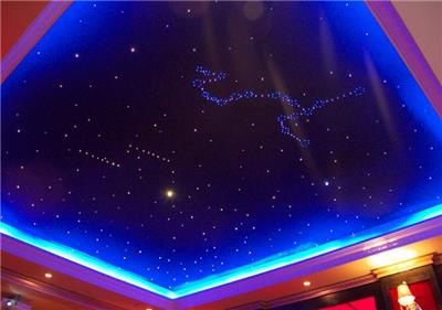 安徽省马鞍山市家庭影院儿童房星空吊顶满天星定制