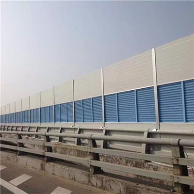 北京厂家定制高速路百叶孔隔音屏工厂降噪高架道路梁冷却塔声屏障小区隔音墙