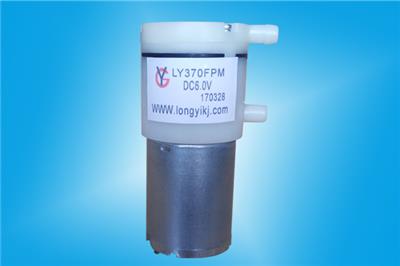 圳龙壹型号为LY370FPM真空泵，用于吸奶器和吸黑头等美容仪器的微型气泵，体积小噪声小寿命长