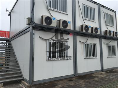 住人集装箱房生产厂家琪龙建筑轻钢结构集装箱房屋防台风