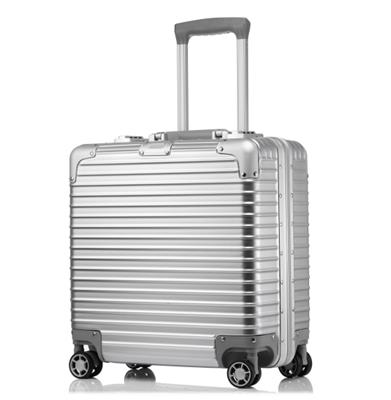 铝镁合金拉杆箱万向轮空姐箱18寸密码旅行箱行李箱包男女小电脑箱