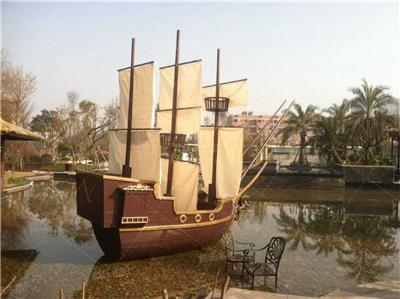 黄山景观装饰海盗木船定制