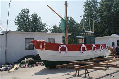 江西景观装饰海盗木船定制