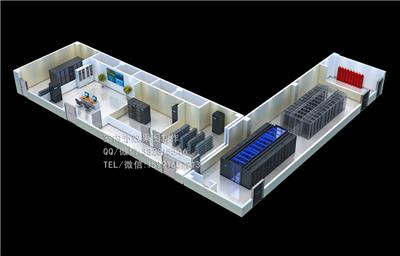 北京历史博物馆机房规划效果图制作