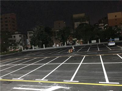 深圳停车场车位划线多少钱一个-深圳哪有划线施工队