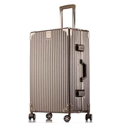 方振箱包厂家生产直销复古铝框拉杆箱万向轮行李箱密码箱旅行箱登机箱