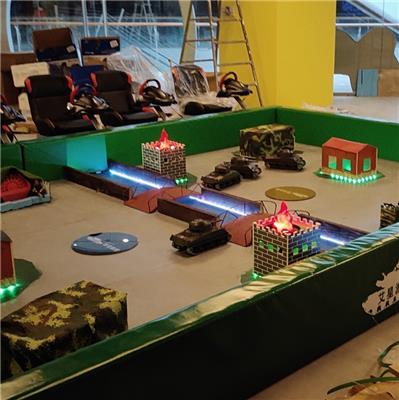 艾星游乐 商用儿童游乐园遥控坦克 室内外游乐场对战坦克项目