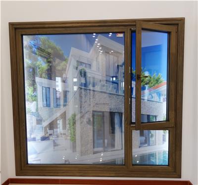 天津美式铝包木门窗 铝木复合门窗